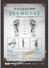 實(shí)用足療掛圖 更年期綜合癥