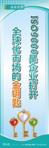 iso9000標(biāo)語 品質(zhì)標(biāo)語 品質(zhì)宣傳標(biāo)語 ISO9000是企業(yè)打開全球化市場的金鑰匙