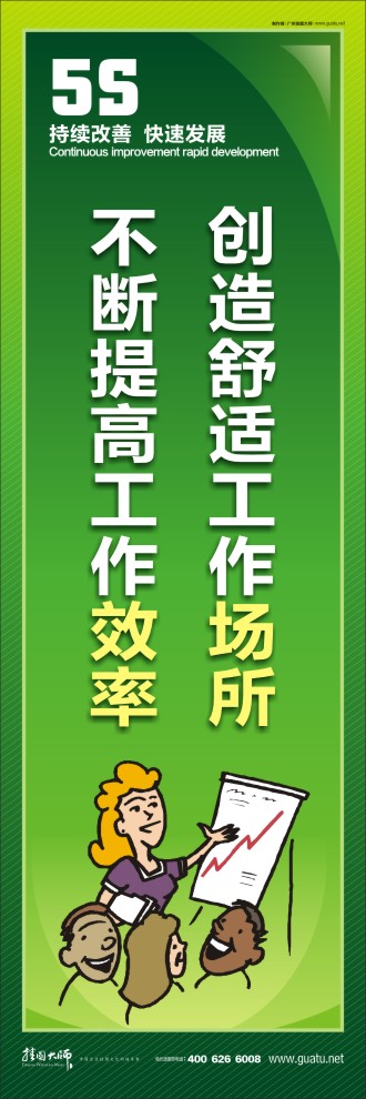 5s管理宣傳標(biāo)語 創(chuàng)造舒適工作場(chǎng)所