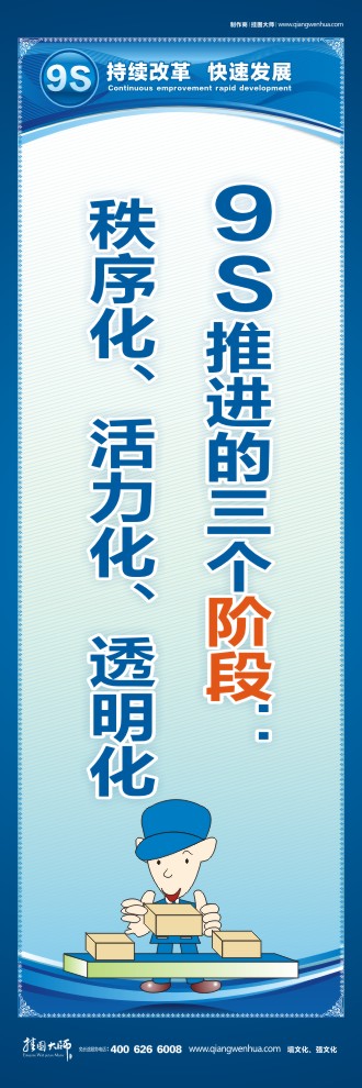 9S推進(jìn)的三個階段：秩序化、活力化、透明化